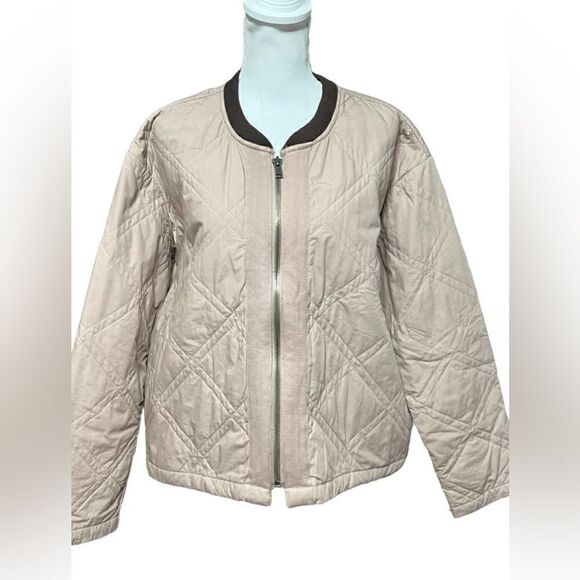 FREE PEOPLE linear quilted bomber jacket - Picture 3 of 7